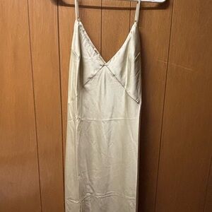 NWT Target A New Day Champagne Slip Dress, XL